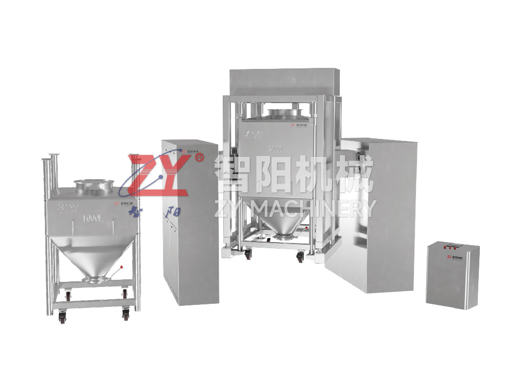 HZD自動提升料斗混合機